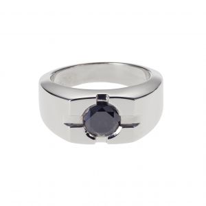 Black diamond  ring 1.75ct