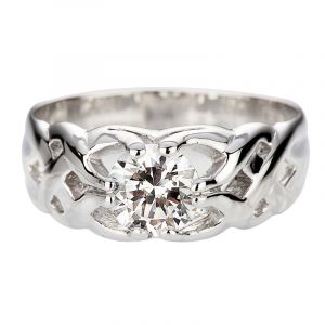 Diamond Gipsy ring 1.75ct