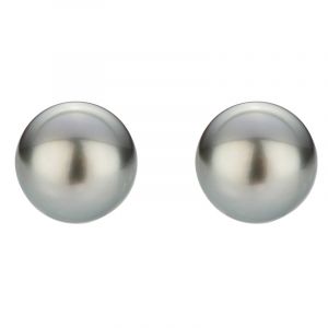 Tahitian Pearl earrings white gold 