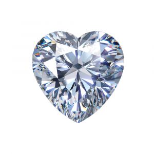 Diamond labgrown, heartshape cut 1,17ct G VS1