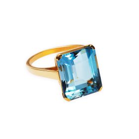 Vintage aquamarine ring